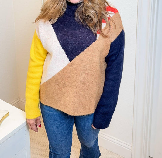 Thml - Women's Bristol Colorblock Sweater