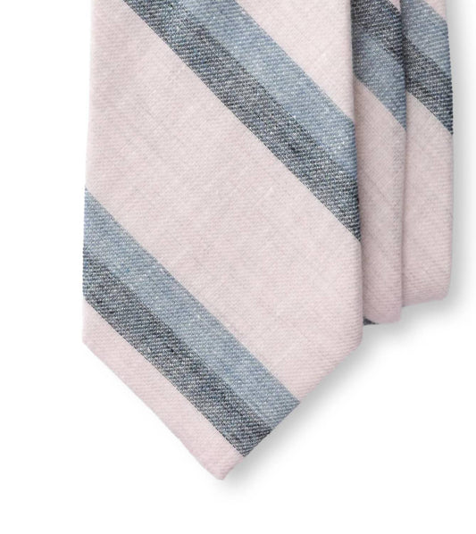 Duck Head - Men's Linen Cotton Stripe Tie