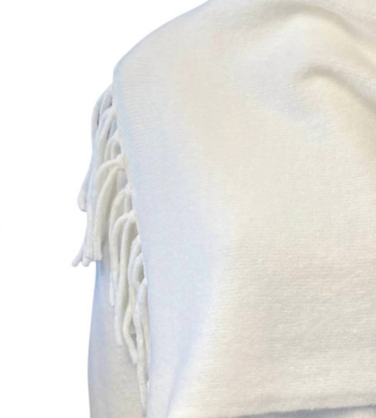 Bobi - Women's Fringe Luxurious Scarf