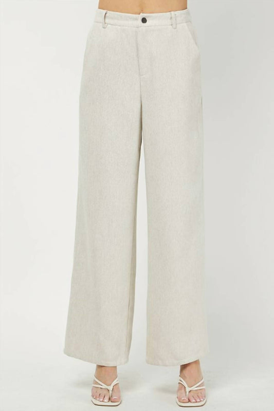 Needii - Straight Leg Trouser Pants