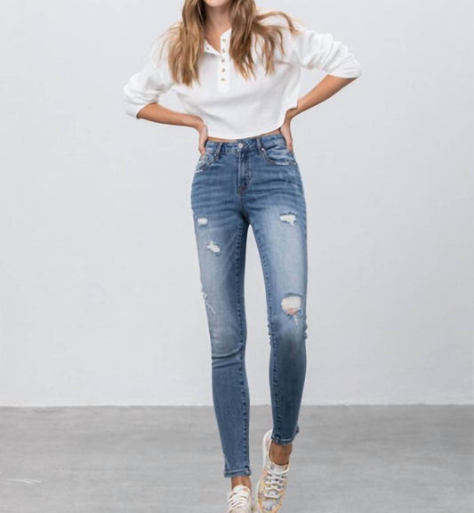 Insane Gene - Everyday Mid Rise Ankle Skinny Jean