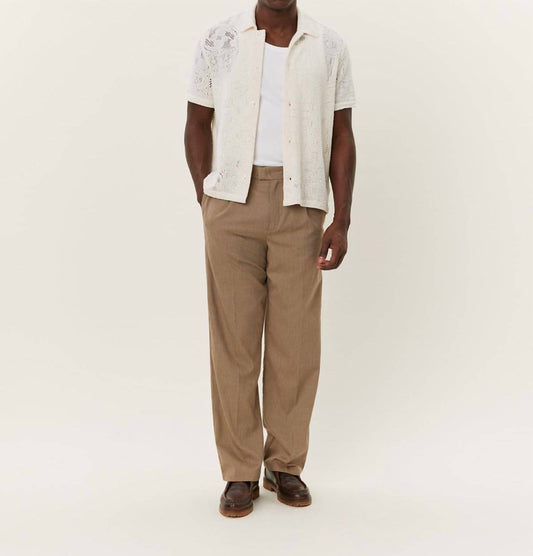 Les Deux - Hector Lace Short Sleeve Shirt