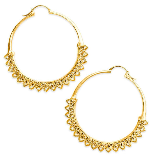 Astor & Orion - Women's Corazon Hoop Earrings