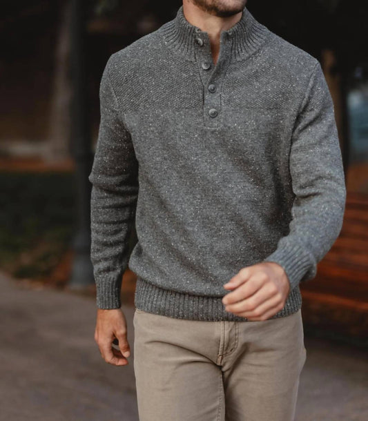 The Normal Brand - Men's Seawool Nep Popover Top