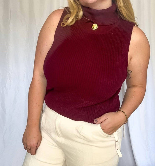 Le Lis - Martini Turtle Neck Knit Top