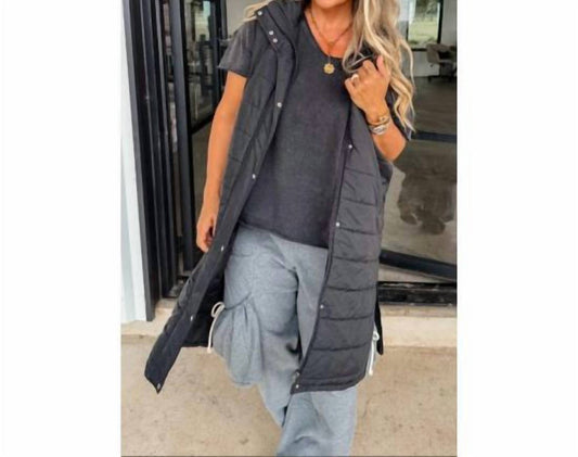 Blakely - Kendall Long Puffer Vest