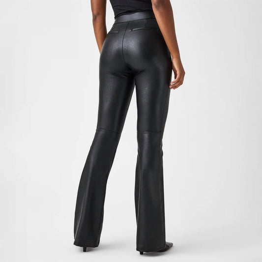 Spanx - Leather Like Flare Pant