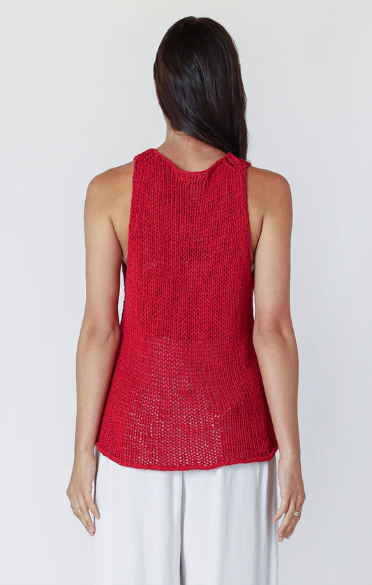 Dex - Open Knit Tank Top