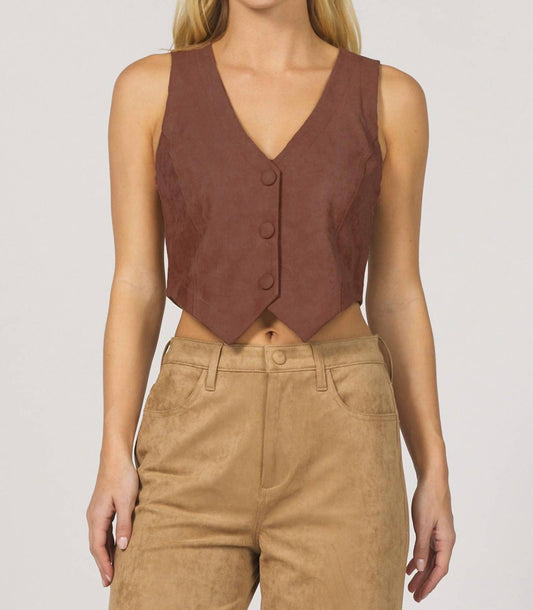 Dear John Denim - Drea Suede Vest