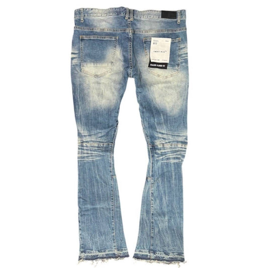 Smoke Rise - Men's Stacked Flare Fit Jeans