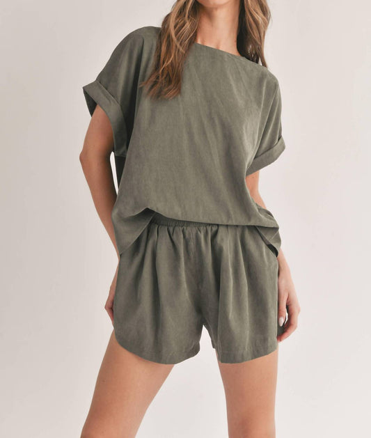 Klesis - Laurel Relaxed Top & Shorts Set