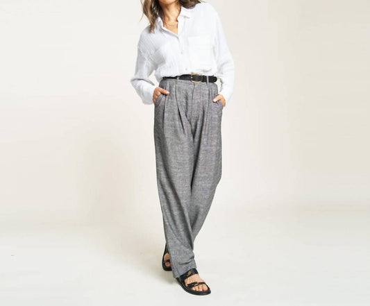 Oliver Logan - Evanston Linen Blend Trouser