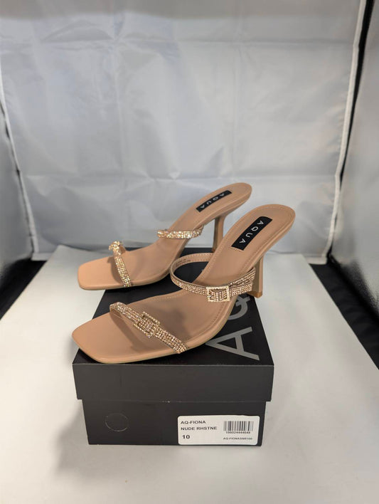 Aqua - WOMEN'S FIONA RHINESTONE HEEL