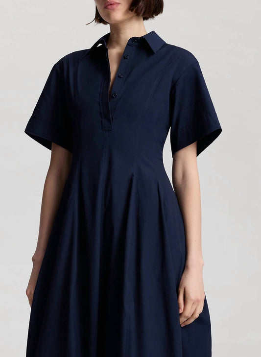 A.L.C. - Della Stretch Cotton Midi Dress