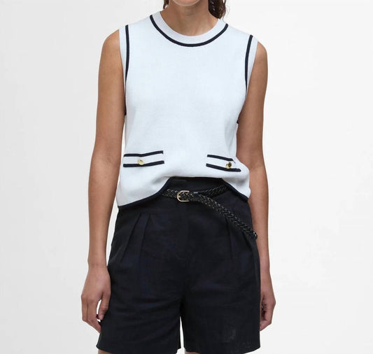 Barbour - Amy Sleeveless Knitted Jumper