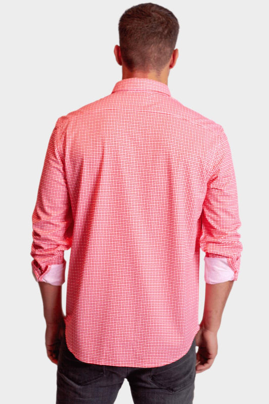 Buki - Swiss Check Long Sleeve Tech Shirt