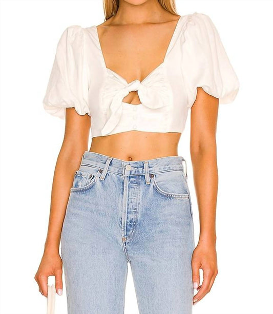 For Love & Lemons - Jessi Crop Top