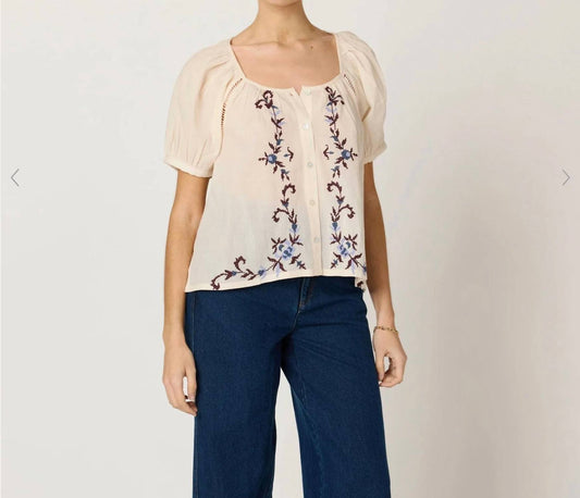 Cleobella - Adeline Button Front Blouse