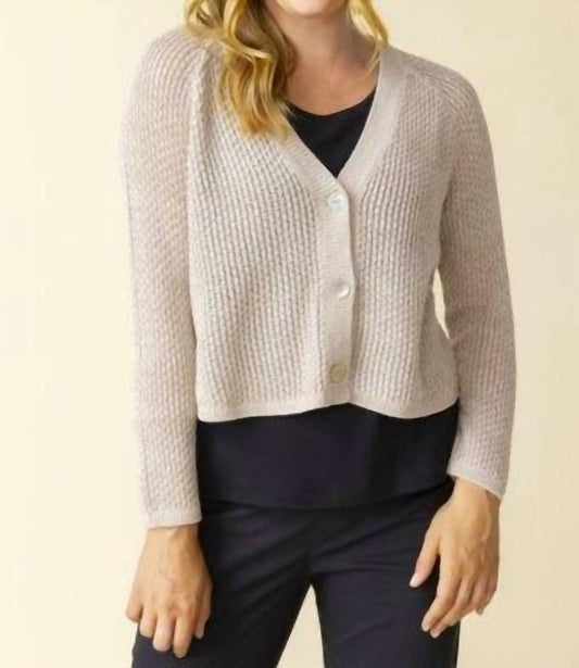 Habitat - To Live In Coastal Crochet Cardigan