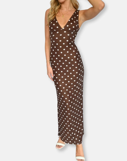 Blue Blush - Polka Dot Passion Dress