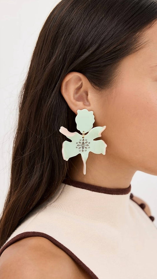 Lele Sadoughi - Women's Paper Lily Earrings