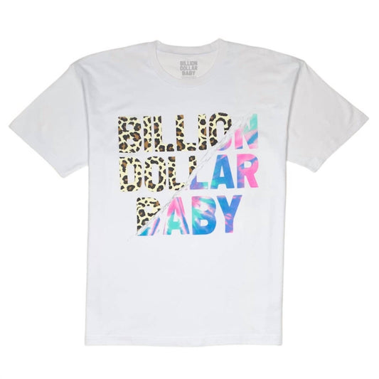 Billion Dollar Baby - MEN'S LEPARD TIE DYE T-SHIRT