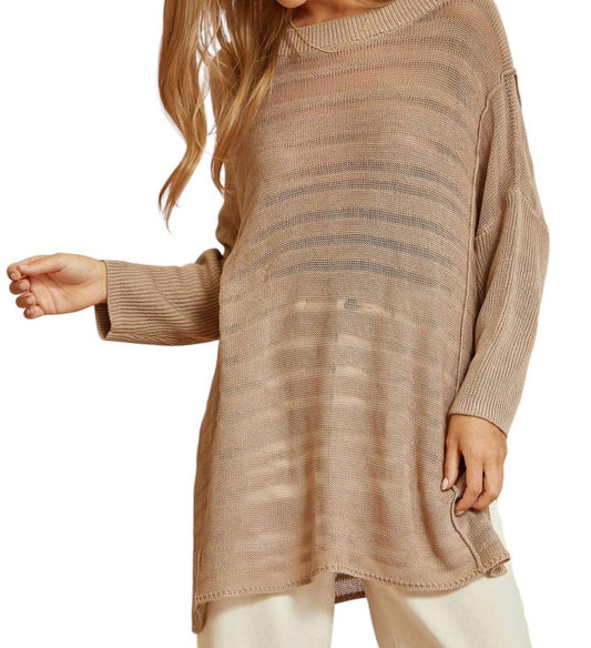 Andree By Unit - It's Worth It Tunic Sweater