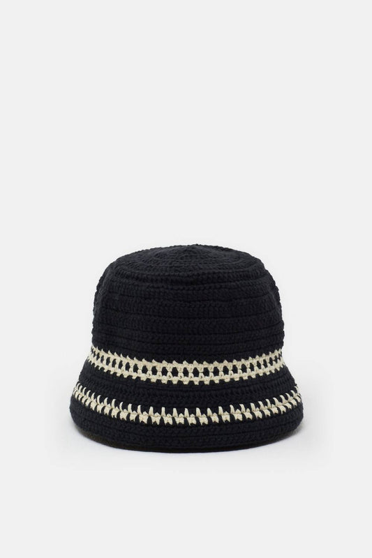 Closed - Womens Crochet Bucket Hat