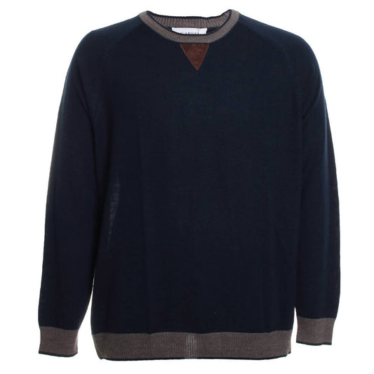 Garnet Clothiers - Men's Merino Crew Ringer Sweater