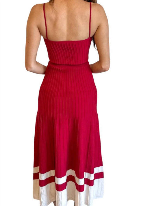 Olivaceous - Sideline Strut Maxi Dress