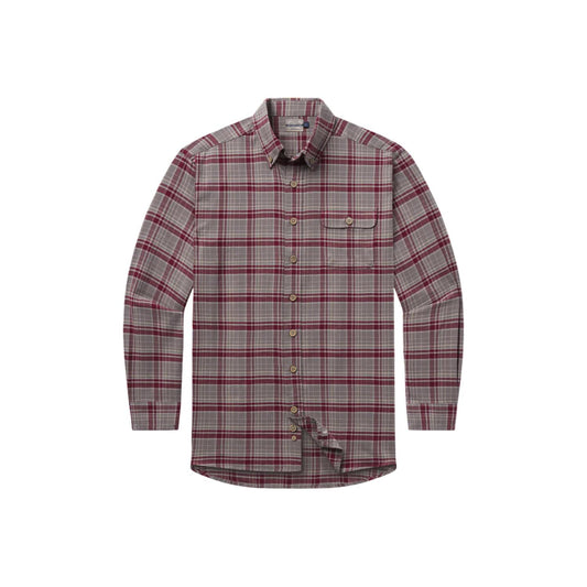 Southern Marsh - Dewitt Plaid Flannel Button Down