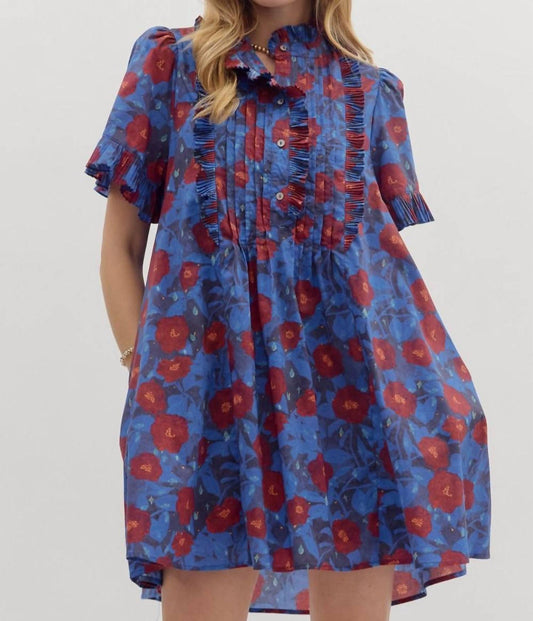 Entro - Poppy Floral Dress