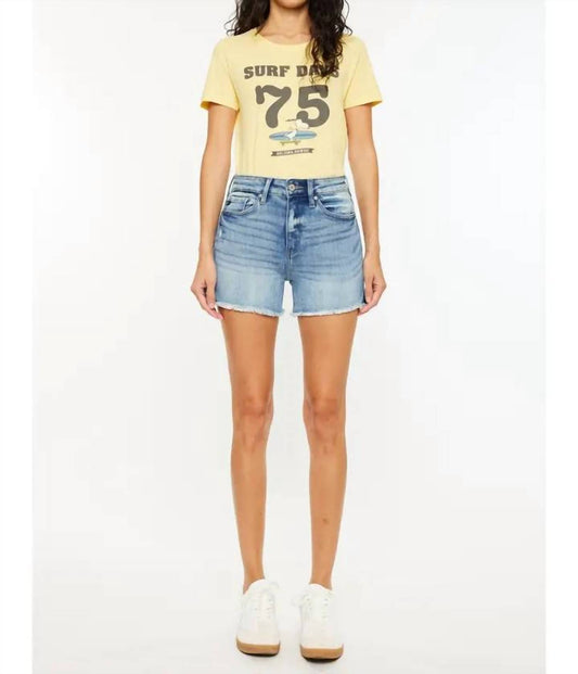 Kancan - Blue Ember Cutoffs Jean Shorts
