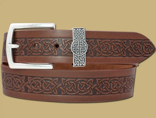 Lee River - Lee River Celtic Embossed Belt