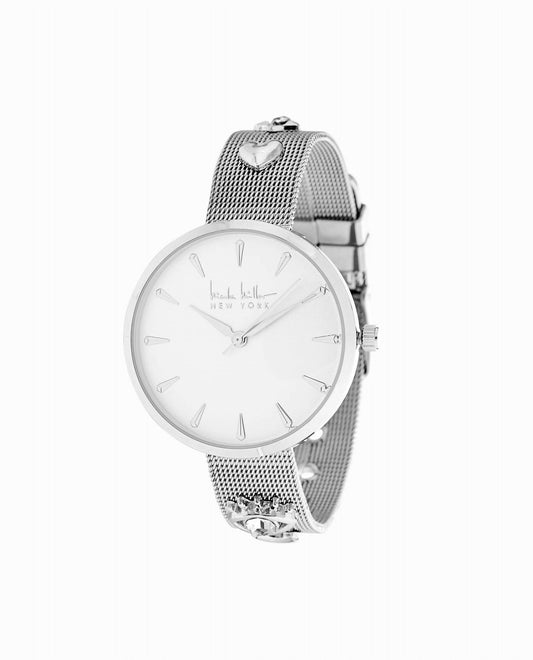 Nicole Miller - Women's Stainless Steel Strap Watch - 36mm