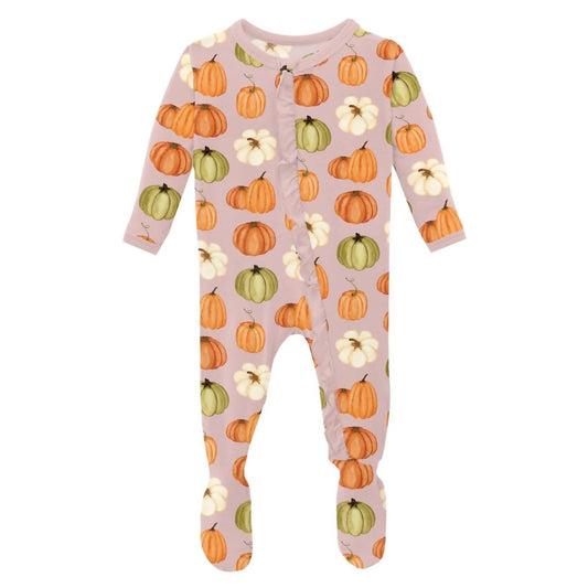 Kickee - Kids' Lafayette Ruffle Footie