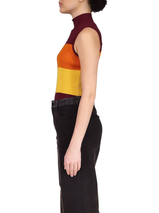 Sanctuary - Sleeveless Mock Neck Top