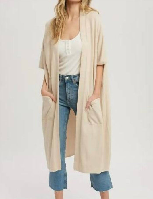 Bluivy - Soft Yarn Oversized Cardigan