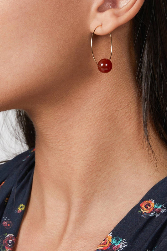 AUDREY HOOP EARRINGS