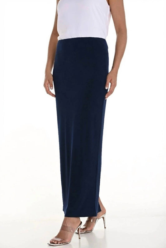 Frank Lyman - High Waist Pull On Pencil Maxi Skirt