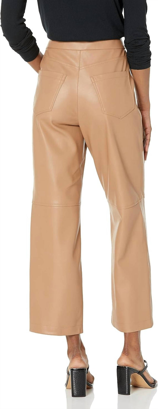 Blanknyc - The baxter rib cage straight leg vegan leather pants