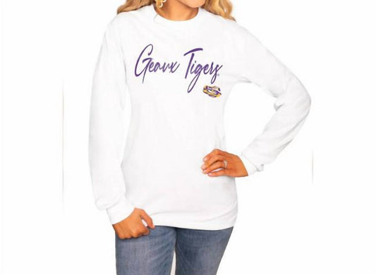Gameday Couture - Win the Day Long Sleeve Crew Tee