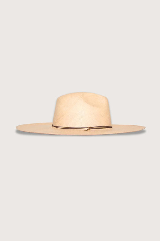 Van Palma - Women's Straw Hat With Leather Wire