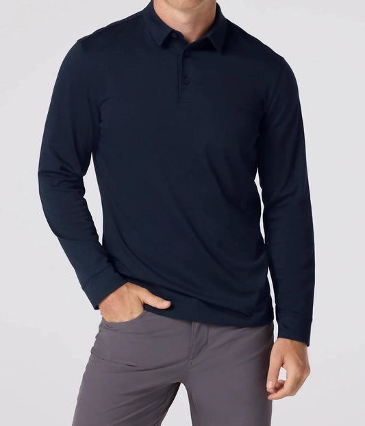 Mizzen + Main - Kent Long Sleeve Polo