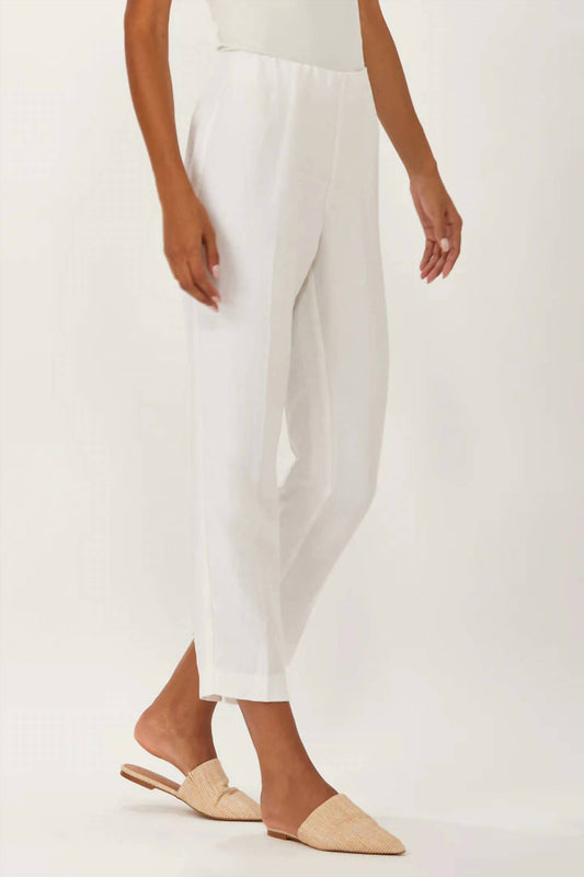 Ecru - Sutton Cropped Pant