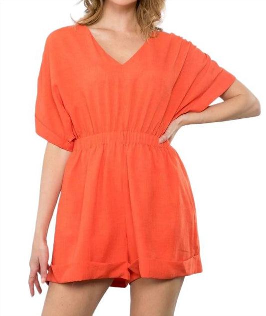 Jude V-Neck Romper
