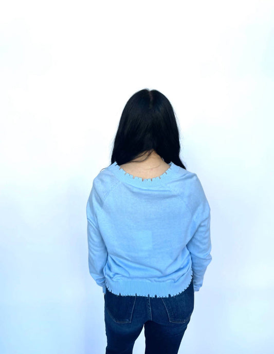 Elan - Classic V-neck Sweater