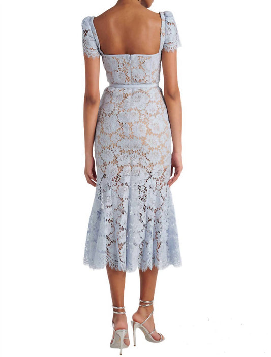 Self-Portrait - Fine Lace Midi Dress