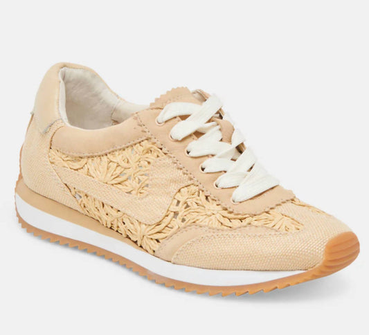 Dolce Vita - Women's Raffia Retro Jogger Sneakers