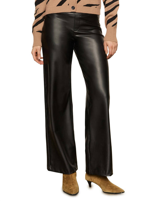 Sanctuary - Women's Runaway Leather Trouser Pants